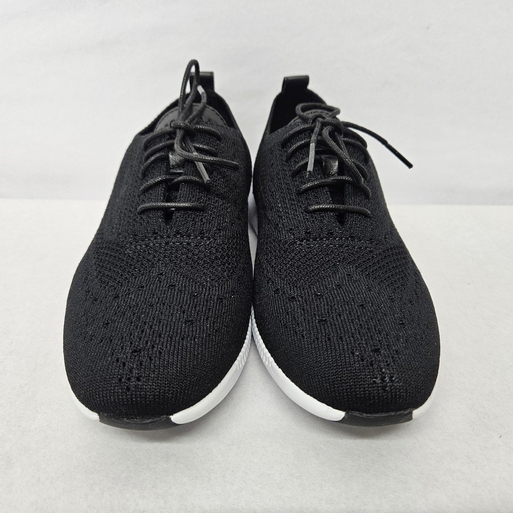 Cole Haan 2 ZeroGrand Stitchlite Oxford Shoes W11511 Black Knit‎ Womens Size 10 - Picture 5 of 11